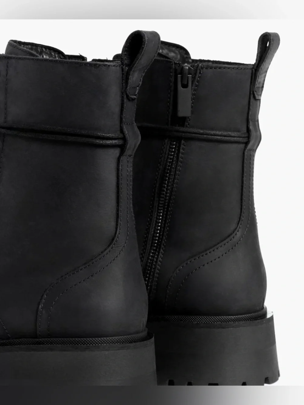 Thursday Quest Black Combat Moto Boots 6 (+) - Picture 5 of 16